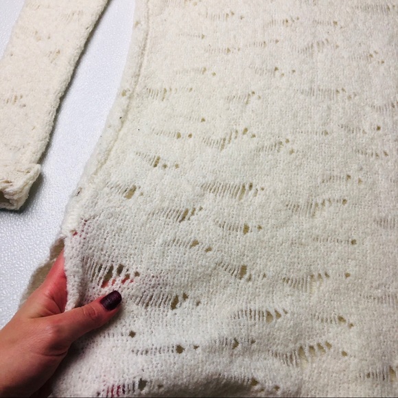 Free People Eye On You Pullover Distressed Sweater - Picture 8 of 11